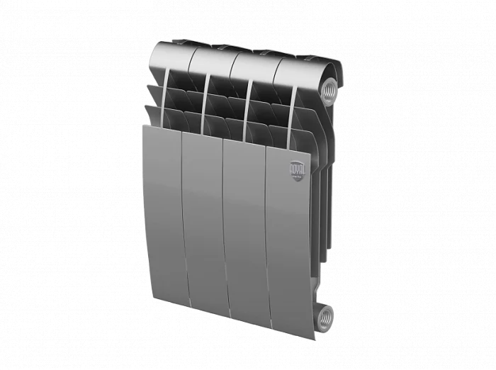 ᐉ Радиатор биметаллический Royal Thermo BiLiner 350 Silver Satin [1 секция]  ✅ фото | Royal Thermo ⭐ Progreem.by