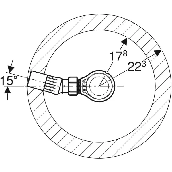 ᐉ Сифон Geberit для душевого поддона d52 мм 150.680.00.1 ✔️ фото | ⏩ Progreem.by