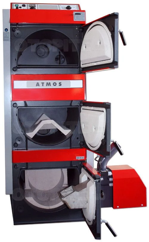Пиролизный котел Atmos DC25SP под пеллетную горелку [25 кВт]