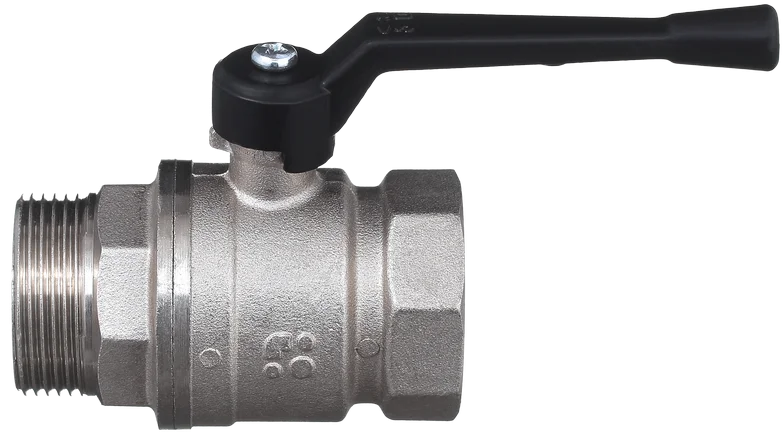 ᐉ Кран никелированный шаровый БАЗ НК 11Б27п1 1 1/4” вр/нр, рычаг БАЗ.А31.0.32.НГ.40.Н ✅ фото | Бологовский арматурный завод ⭐ Progreem.by