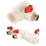 ᐉ Тройник коллекторный полипропиленовый Valtec с шаровым краном, 40мм х 1/2 нар. (конус) ✔️ фото | ⏩ Progreem.by