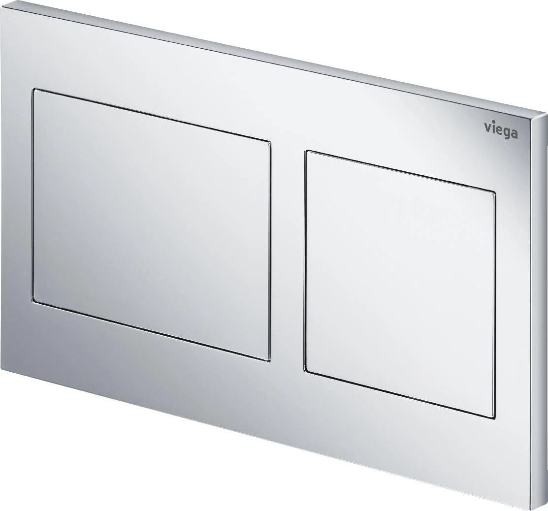 ᐉ Кнопка для инсталляции Viega Prevista для унитазов Visign for Style 21 773236 хром 773236 ✅ фото | Viega ⭐ Progreem.by