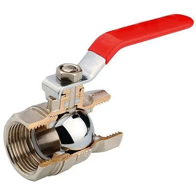 Конструкция шарового крана