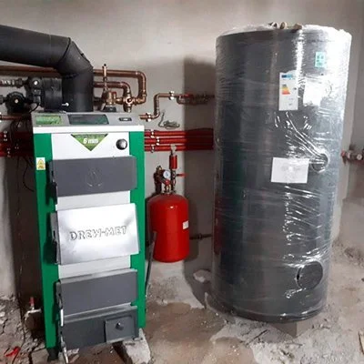 Твердотопливный котел Drew-Met