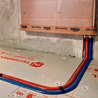 Изгиб трубы возле радиатора