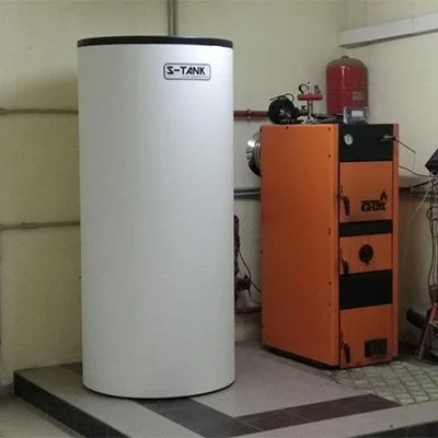 Теплоаккумулятор и твердотопливный котел