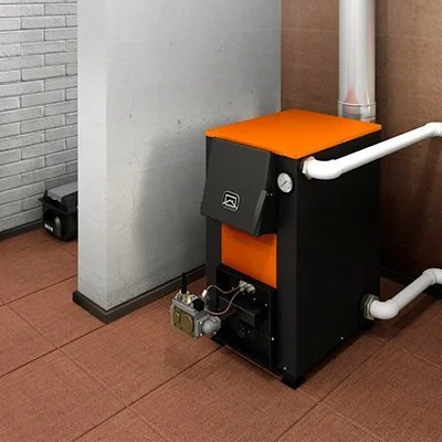 ТТ котел в гараже