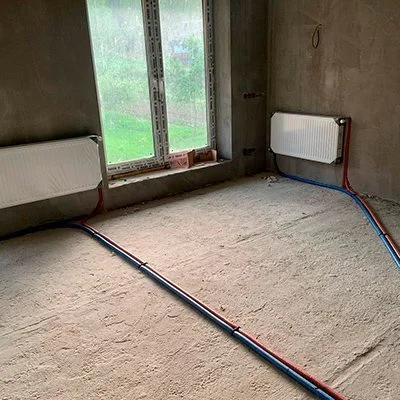 Лучевая схема разводки