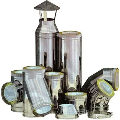 Комплект дымохода из нержавеющей стали