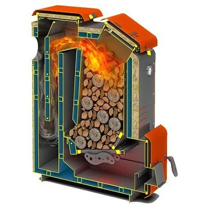 Твердотопливный котел Холмова