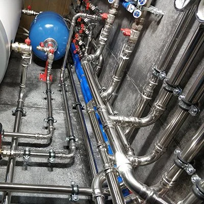 Обвязка с помощью нержавейки