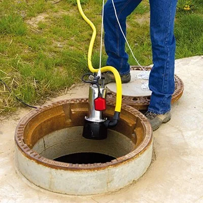 Фекальник с гибким шлангом