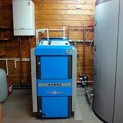 Твердотопливный котел Atmos