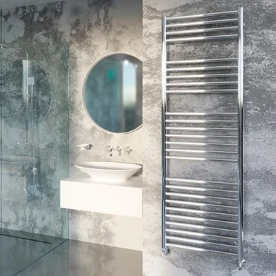 Водяной полотенцесушитель из нержавейки