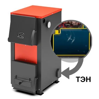 Котел дрова-электричество