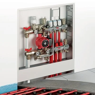 7 этап монтажа водяного теплого пола