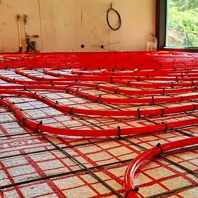 Монтаж водяного теплого пола