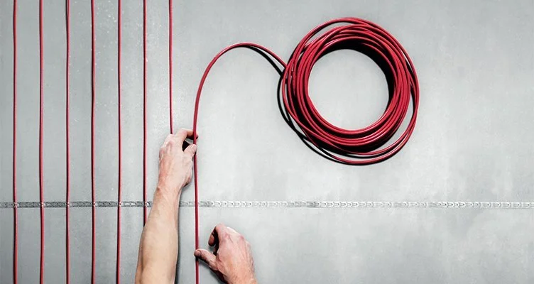 Монтаж греющего провода