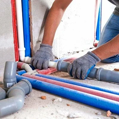 Монтаж канализационных труб 32 мм