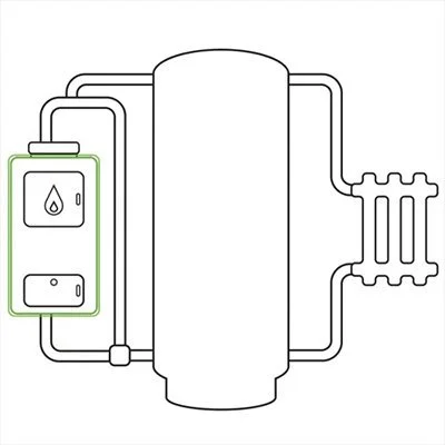 ТТ в обвязке с теплоаккумулятором