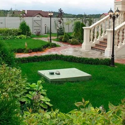 Септик Топас в эксплуатации