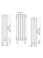 ᐉ Радиатор чугунный Радимакс Loft 500/220 [1 секция] ✔️ фото | ⏩ Progreem.by