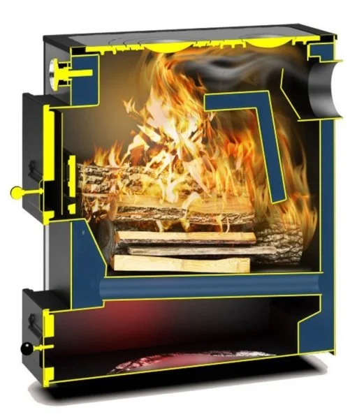 Твердотопливный котел-плита Теплодар Куппер Практик В [16 кВт]