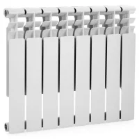 ᐉ Радиатор алюминиевый Lammin ECO AL 500/80 [8 секций] ✔️ фото | ⏩ Progreem.by