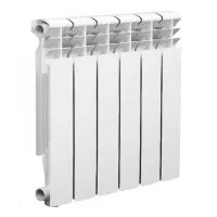 ᐉ Радиатор алюминиевый Lammin ECO AL 500/100 [6 секций] ✔️ фото | ⏩ Progreem.by