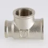 Тройник переходной Valtec латунный 3/4"-1/2"-1/2" ᐉ Тройник переходной Valtec латунный 3/4"-1/2"-1/2" VTr.750.RN.050404 ✅ фото | Valtec ⭐ Progreem.by