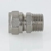 ᐉ Соединитель прямой обжимной Valtec 26 мм х 3/4" с переходом на наружную резьбу ✔️ фото | ⏩ Progreem.by