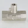 Тройник Valtec для подключения датчика температуры 1"-M10 ᐉ Тройник Valtec для подключения датчика температуры 1"-M10 VTr.250.N.0006 ✅ фото | Valtec ⭐ Progreem.by