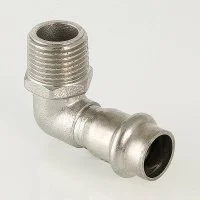 ᐉ Пресс-угольник 90° из нержавеющей стали Valtec нар. р. 35 мм x 1 ✔️ фото | ⏩ Progreem.by