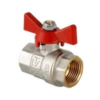 Шаровой кран Valtec Base, рукоятка бабочка 3/4 вн.р