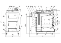 Твердотопливный котел SAS MI [12,5 кВт]