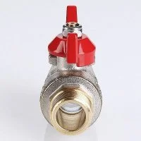 ᐉ Шаровой кран Valtec Base, рукоятка бабочка 1 вн.р - нар.р. ✔️ фото | ⏩ Progreem.by