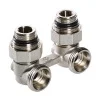 Узел угловой Valtec 1/2" x 3/4" (евроконус) для нижнего подключения радиатора