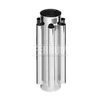 Дымоход-конвектор Ferrum 1.0 м / 0.8 мм d 200 мм