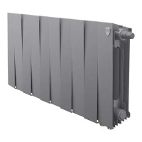 Радиатор биметаллический Royal Thermo PianoForte 300 Серебристый VR80 [10 секций]