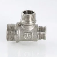 ᐉ Тройник латунный переходной Valtec 3/4"-1/2"-1/2" ✔️ фото | ⏩ Progreem.by