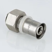 Пресс-фитинг Valtec с накидной гайкой под евроконус 16x2,0 мм 3/4 ᐉ Пресс-фитинг Valtec с накидной гайкой под евроконус 16x2,0 мм 3/4 ✔️ фото | ⏩ Progreem.by
