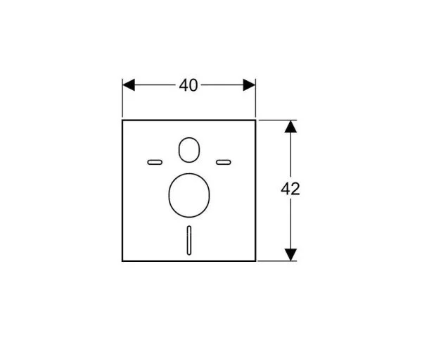 ᐉ Звукоизоляционная прокладка Geberit 156.050.00.1 ✔️ фото | ⏩ Progreem.by