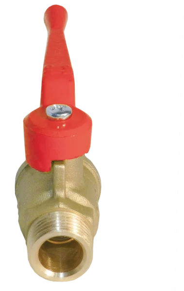 ᐉ Кран шаровой БАЗ 11Б27П1 Ду15 А32 1/2” нр/нр рычаг ✔️ фото | ⏩ Progreem.by