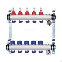 Коллектор TECline из нержавеющей стали MC0311 с расходомерами