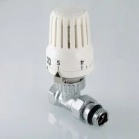 ᐉ Клапан с термостатической головкой Valtec для радиаторов, прямой 1/2" ✔️ фото | ⏩ Progreem.by