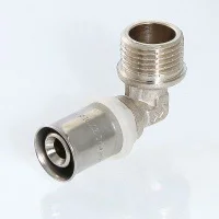 ᐉ Пресс-фитинг угольник Valtec c переходом на нар.р. 20 мм 1/2 ✔️ фото | ⏩ Progreem.by