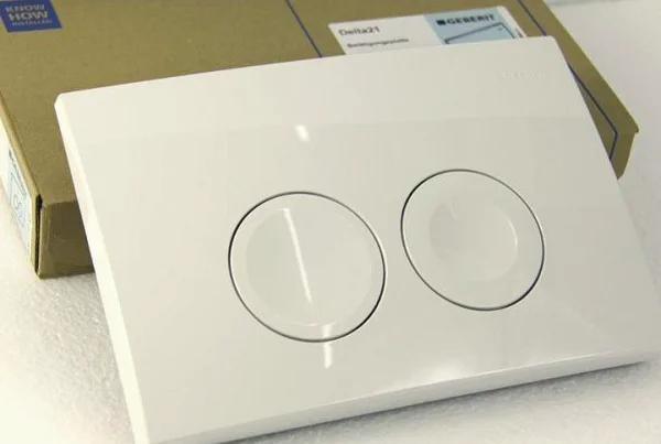 ᐉ Кнопка для инсталляции Geberit Delta 21 115.125.11.1 белый ✔️ фото | ⏩ Progreem.by