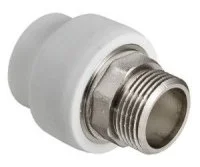 Соединитель полипропиленовый Valtec с переходом на нар. р. 90х3