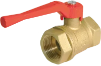 ᐉ Кран шаровой БАЗ 11Б27п1 Ду32 А30 1 1/4” вр/вр рычаг ✔️ фото | ⏩ Progreem.by