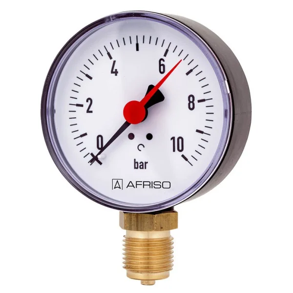 ᐉ Манометр Afriso RF RAD 80 0-6 бар ✔️ фото | ⏩ Progreem.by